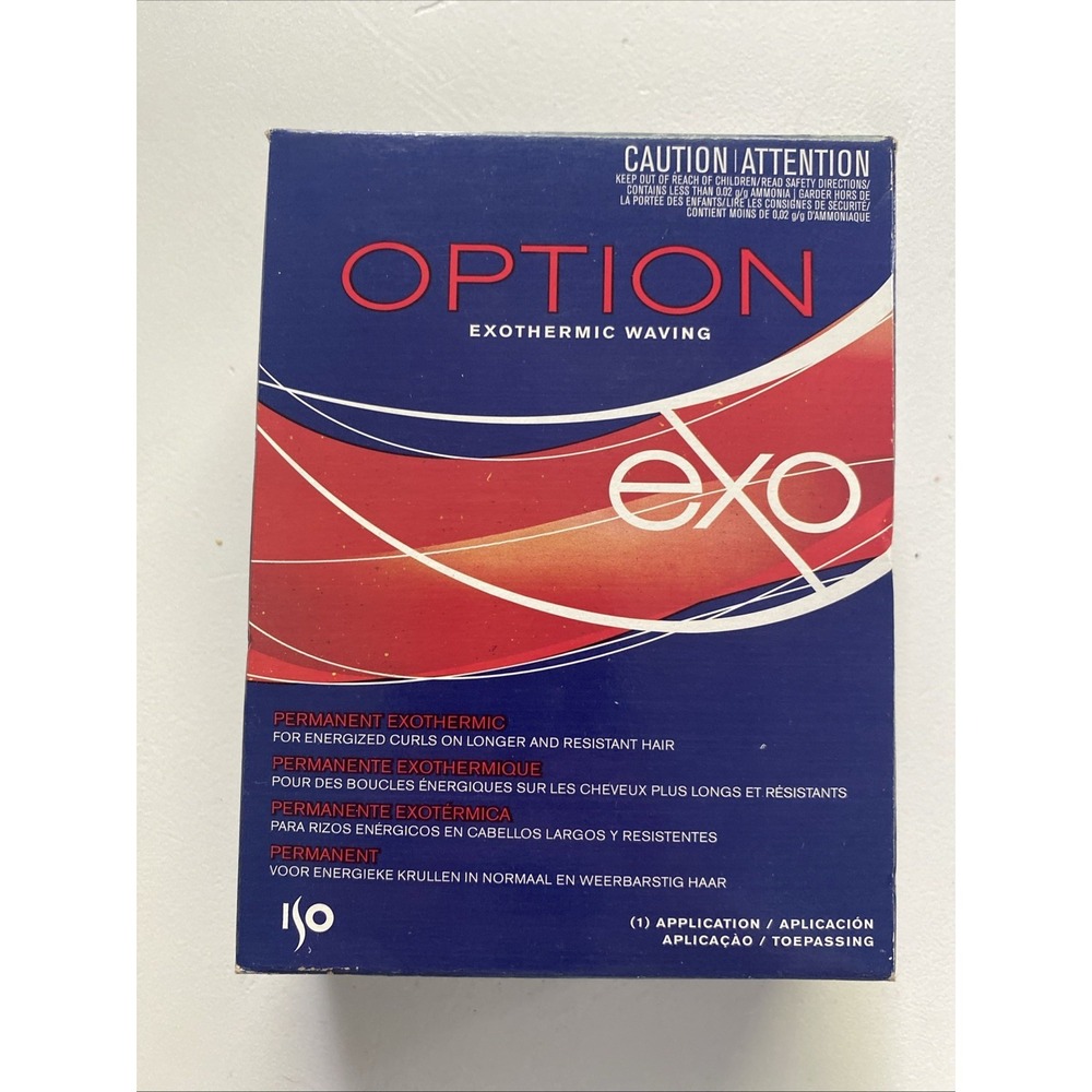 ISO Option Exo Damage-Free Exothermic Waving resilient curls and healthy hair